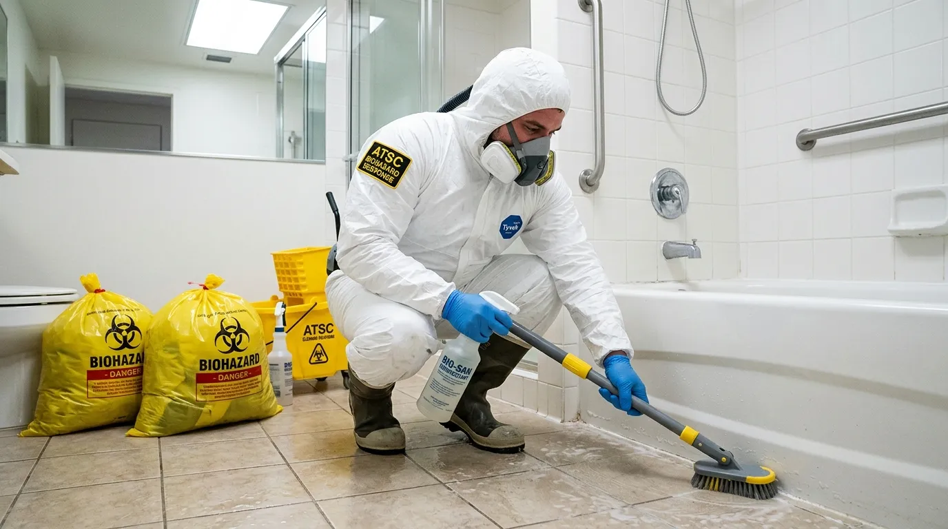 Decontamination equipment deployed for Blood Cleanup in Perry Heights
